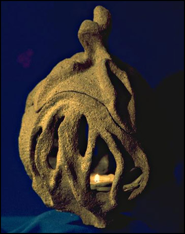 Stoneware Lantern by Tyler Hannigan